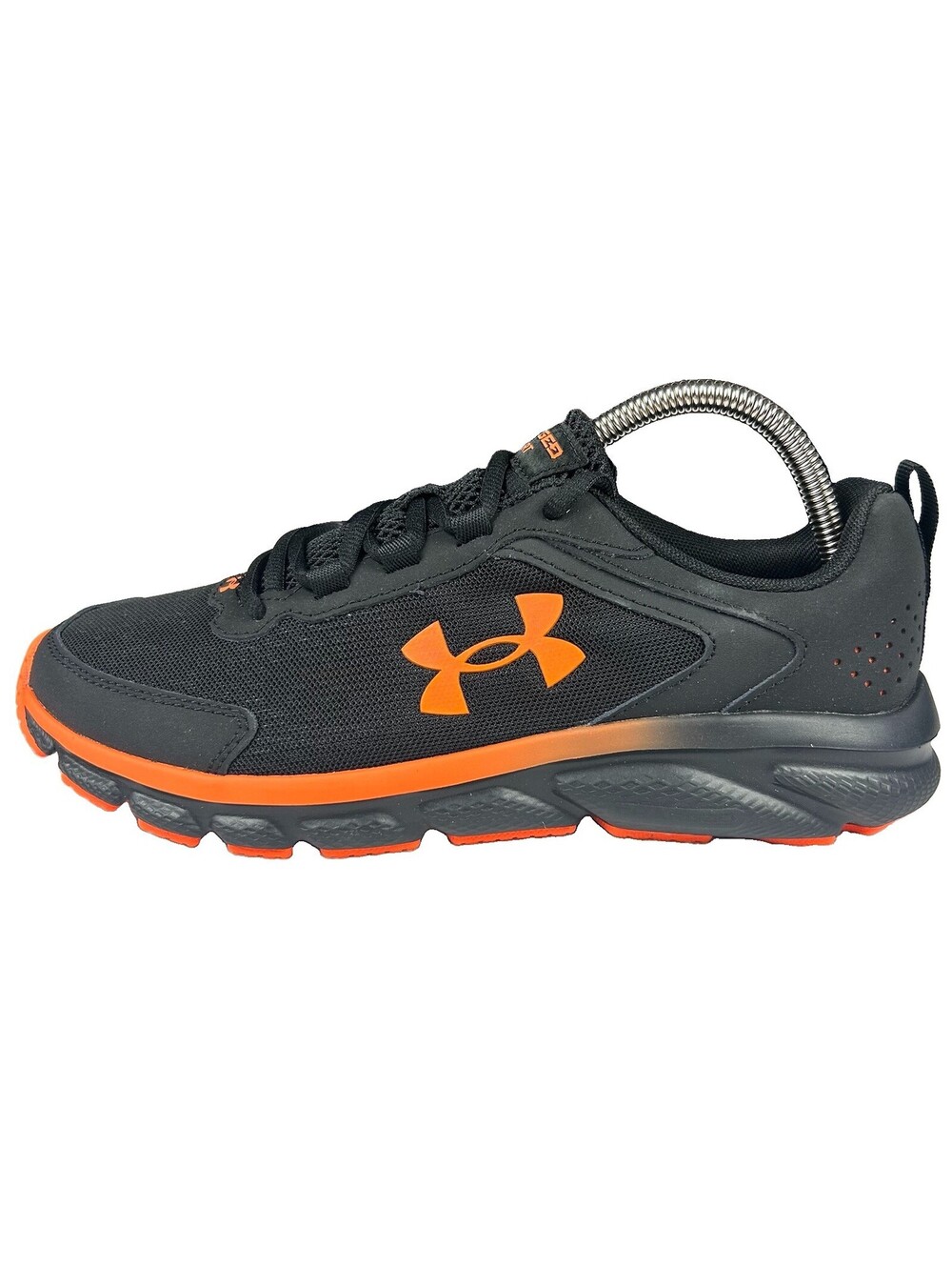 Under Armour Charged Assert 9 Running Sneakers Men's Size 8.5 Black Orange New